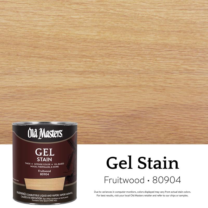 GEL STAIN FRUITWOOD 1QT