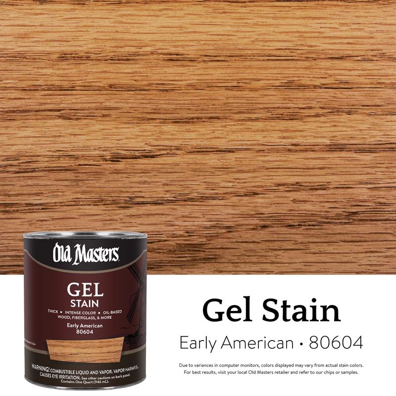 GEL STAIN ERLY AMRCN 1QT