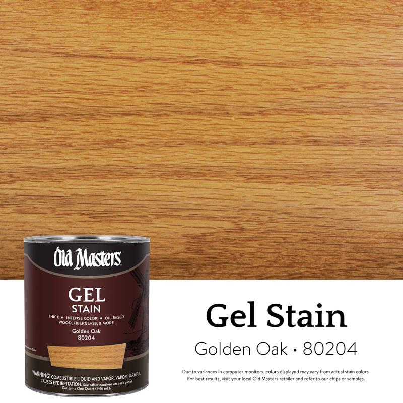 GEL STAIN GLDN OAK 1QT