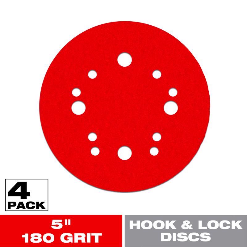 HOOK&LOCK DSC 5"180G 4PK
