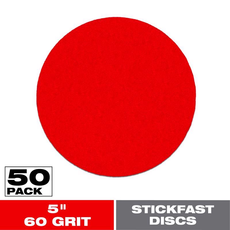 STICKFAST DISC 5"60G 50P