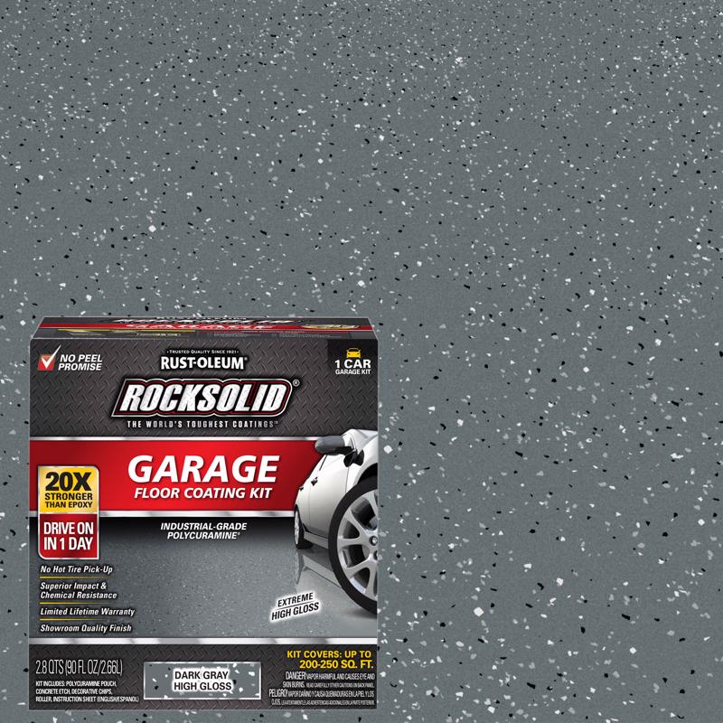 GARAGE FLR KIT DARK GRY