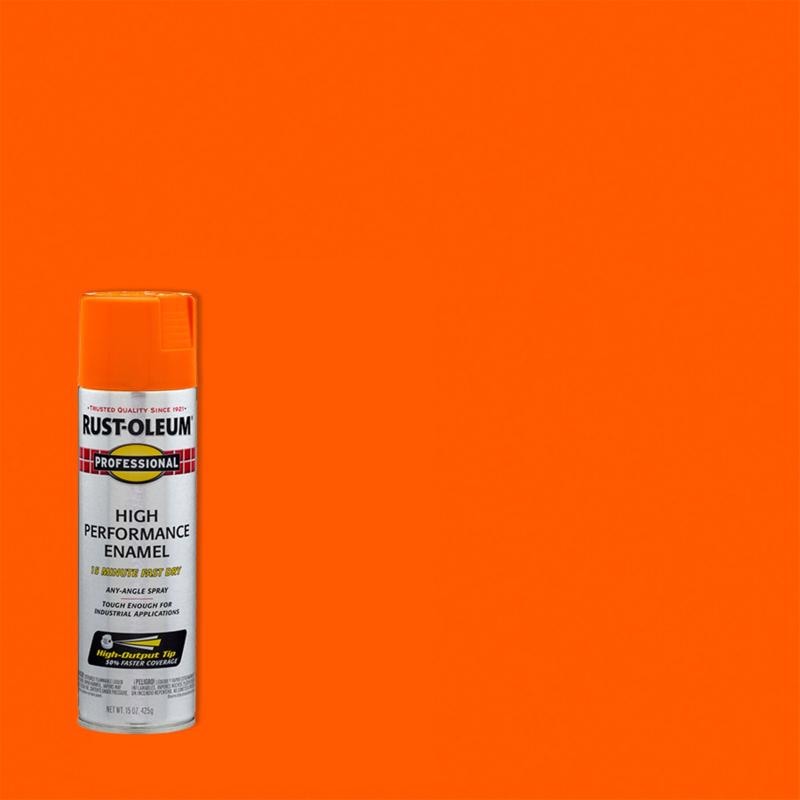 SPRYPAINT SAFTY ORNG15OZ