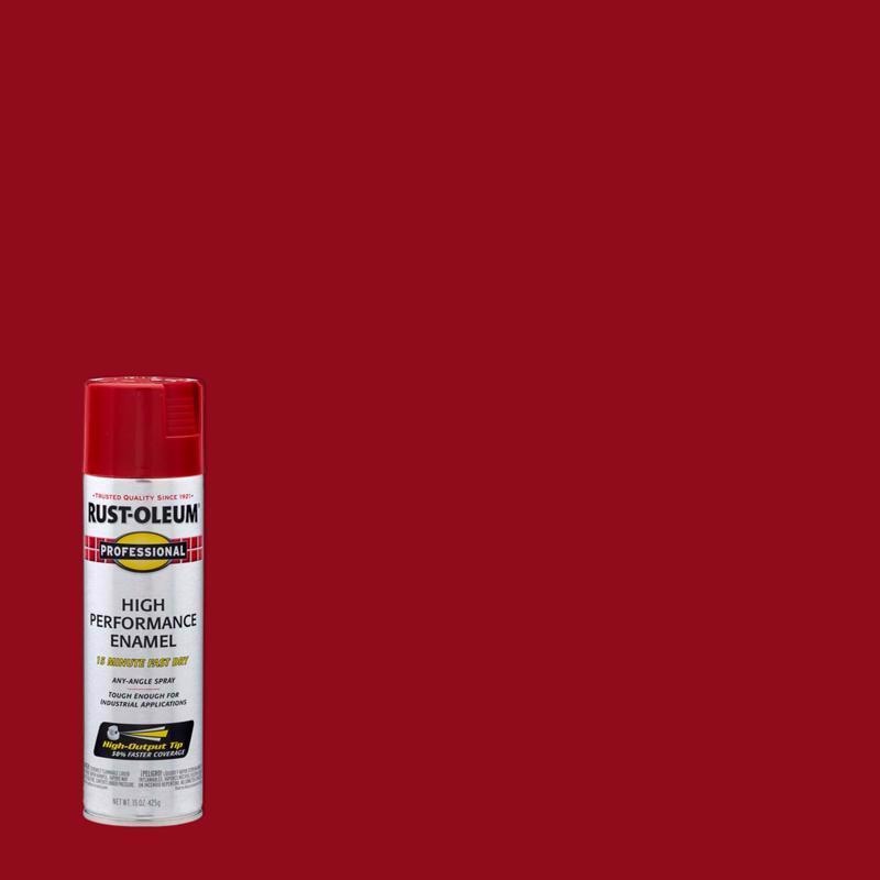SPRYPAINT SAFTY RED 15OZ