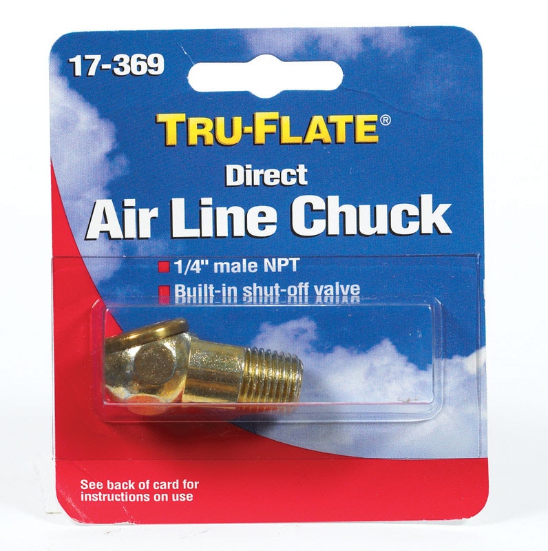 AIR CHUCK MALE 1/4" NPT