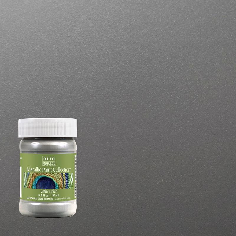 PAINT MTLC SAT SLVR 6OZ