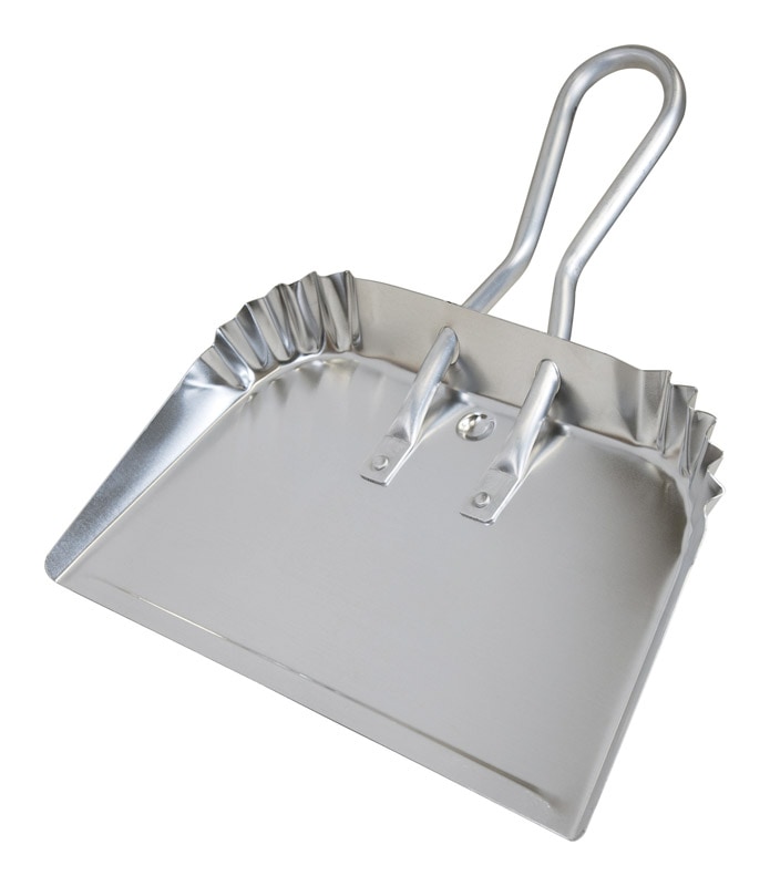 ALUMINUM DUST PAN 17"W
