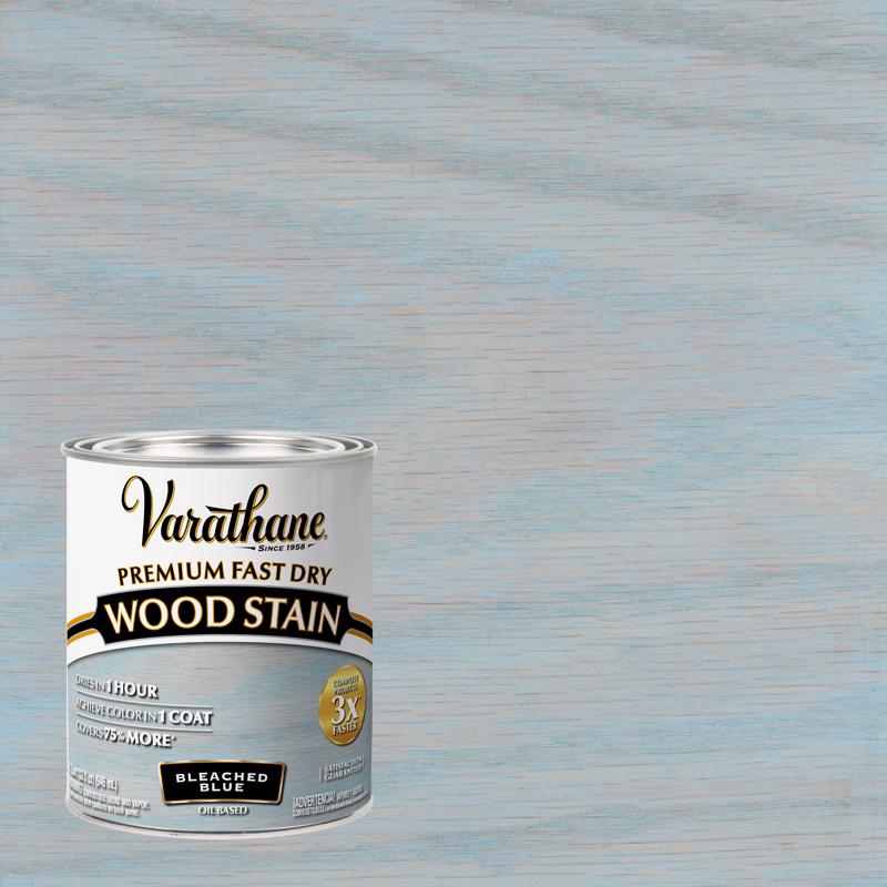 FD WOOD STN BLCH BLU QT