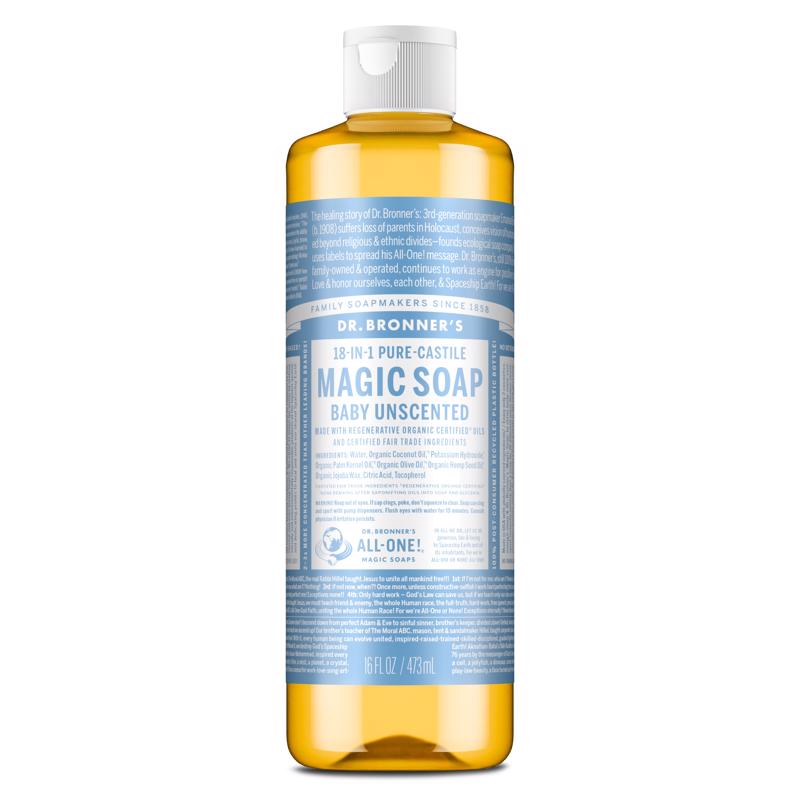 CASTILE SOAP BABY 16OZ