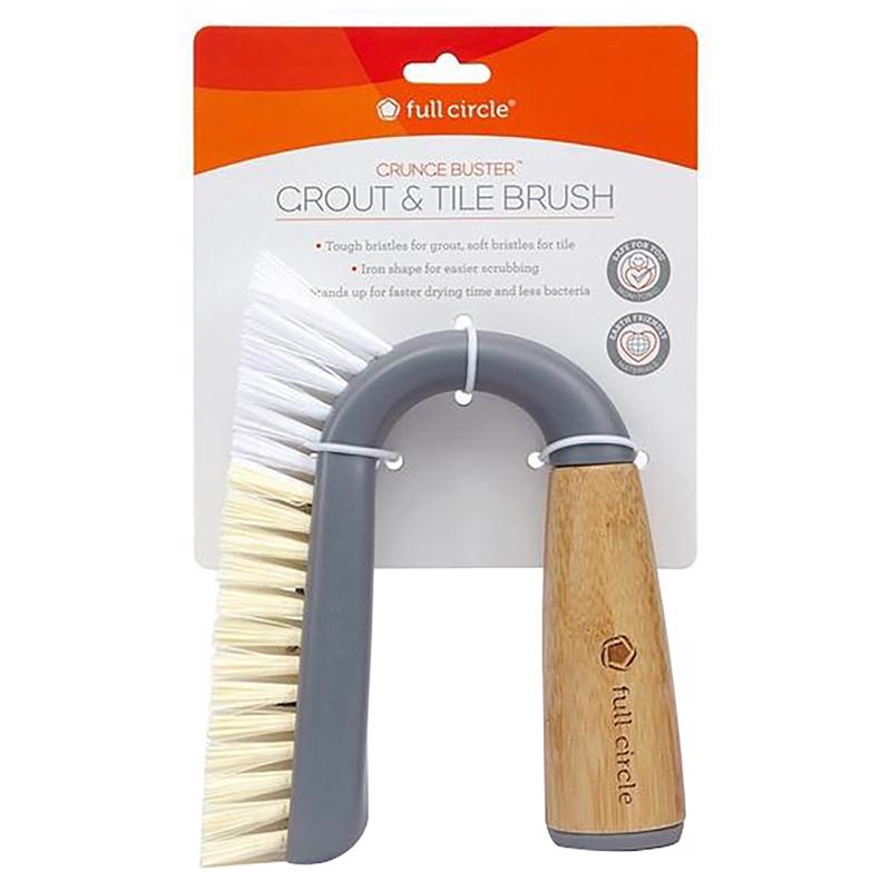 GROUT/TILE BRUSH GRAY