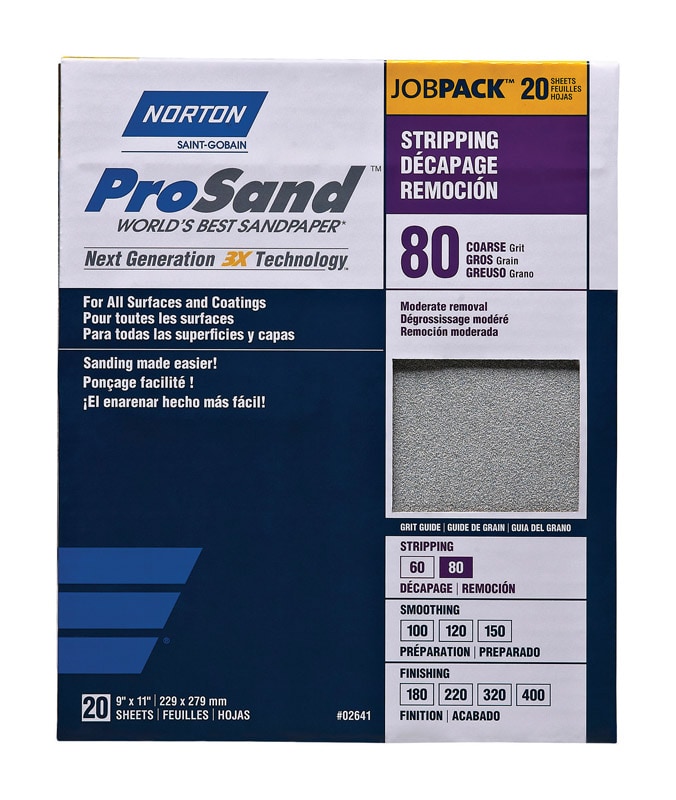 SANDPAPPER CRS 80G 20PK