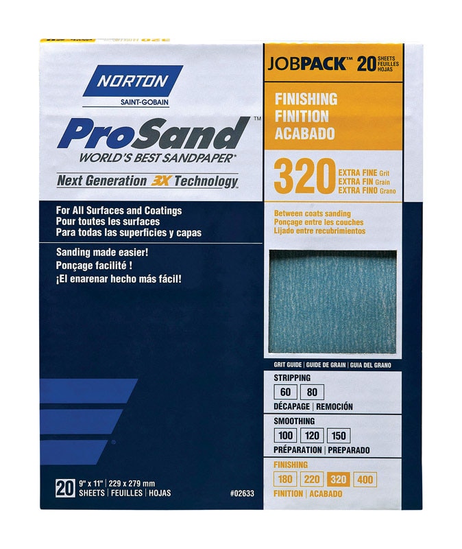 SANDPAPER X-F 320G 20PK