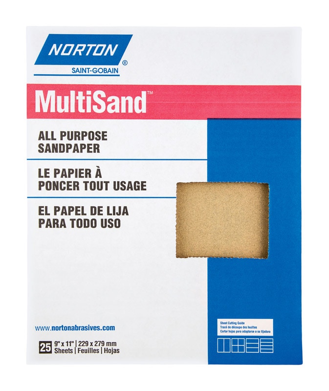 SANDPAPR 9X11" 220G 25PK
