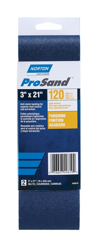 SAND BELT 3X21"120GRT2PK