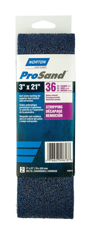 SAND BELT 3X21" 36GRT2PK