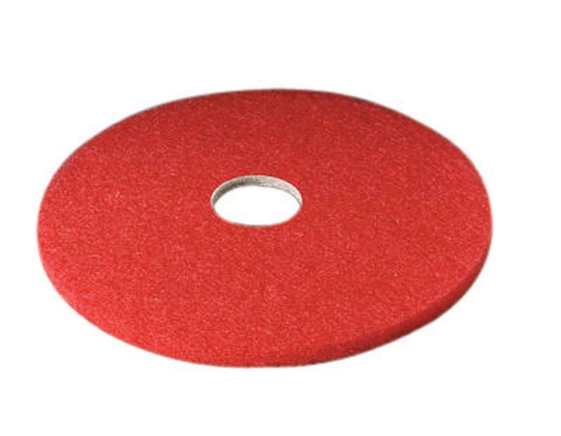 PAD FLRMACH RED BUFF 17"