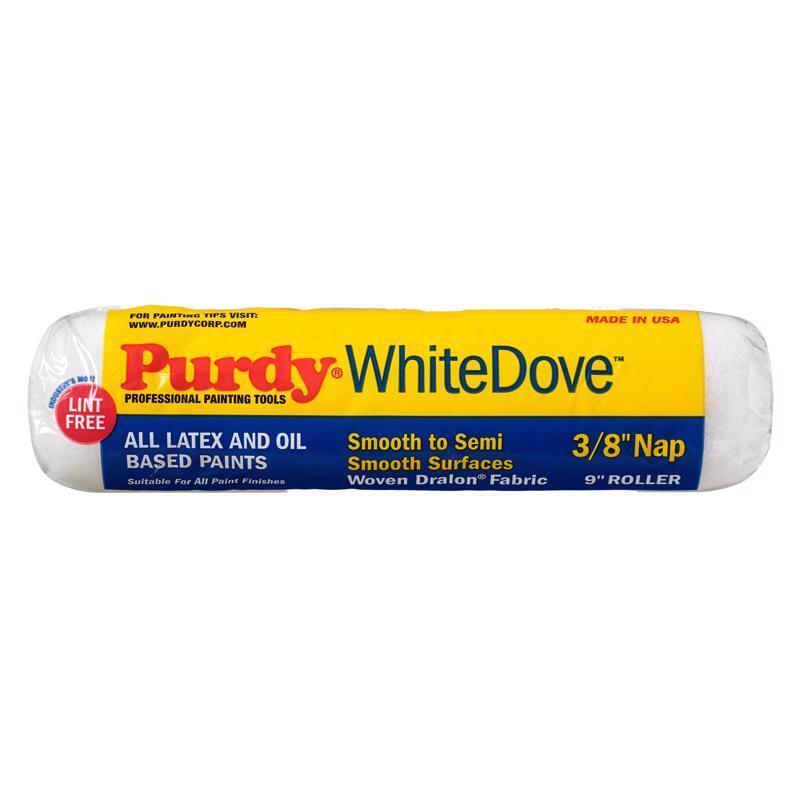 ROLLER WHT DOVE 9"X3/8"