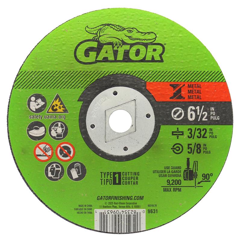 MTL CUT WHL 6-1/2"X5/8"