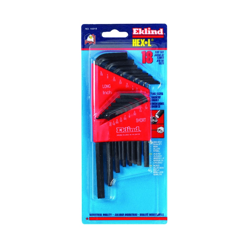 HEX KEY SET 18PC COMBO