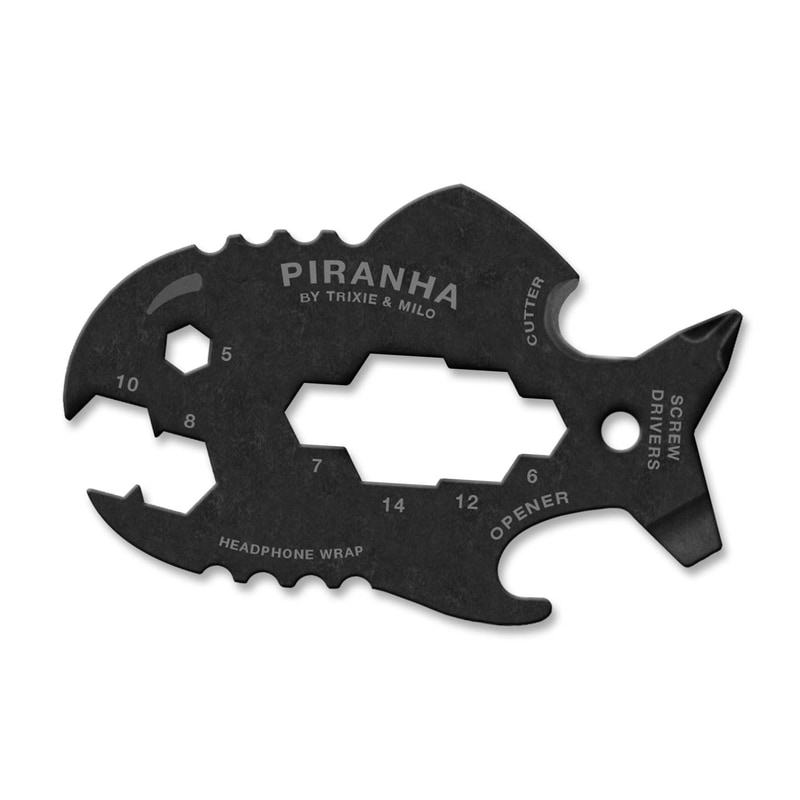 MULTI-TOOL PIRANHA BLACK