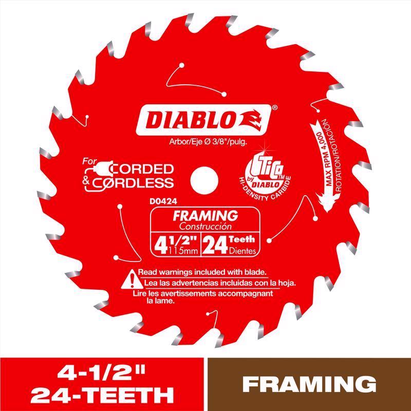 FRAM SAW BLD 24T 4-1/2"
