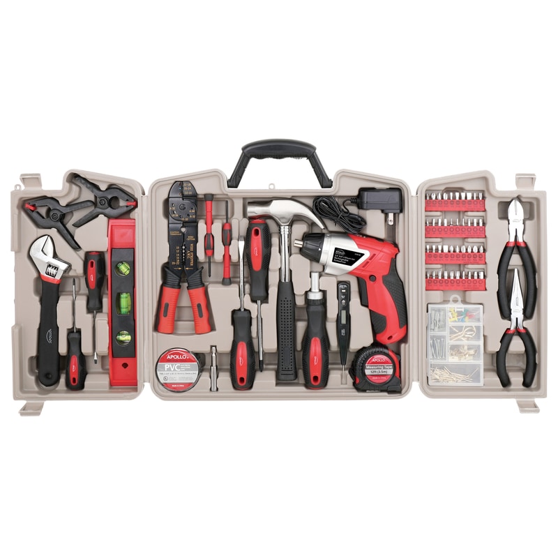 HOUSEHOLD TOOL KIT 161PC