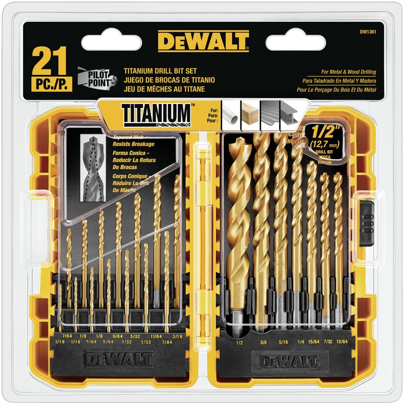DRILL BIT SET TITAN 21PC