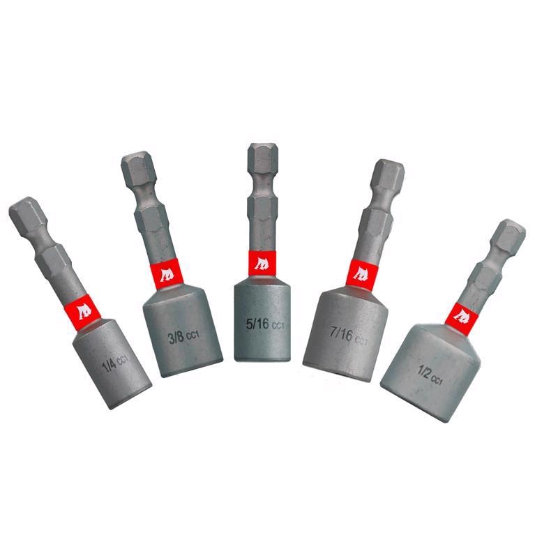 MAG NUTSETR ST 1-7/8"5PC