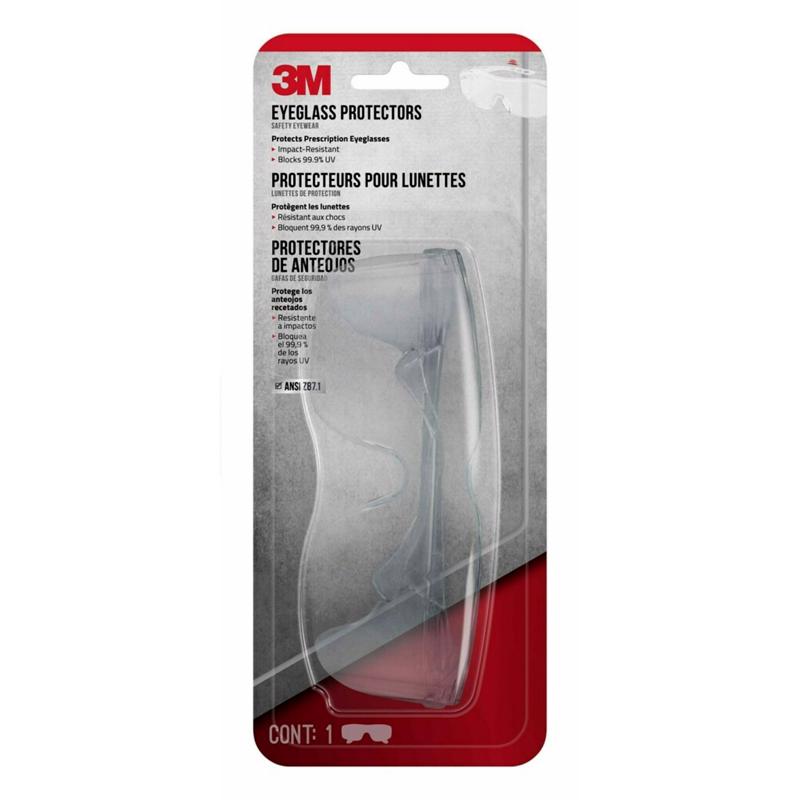 SAFETY GLASSES CLEAR 1PC