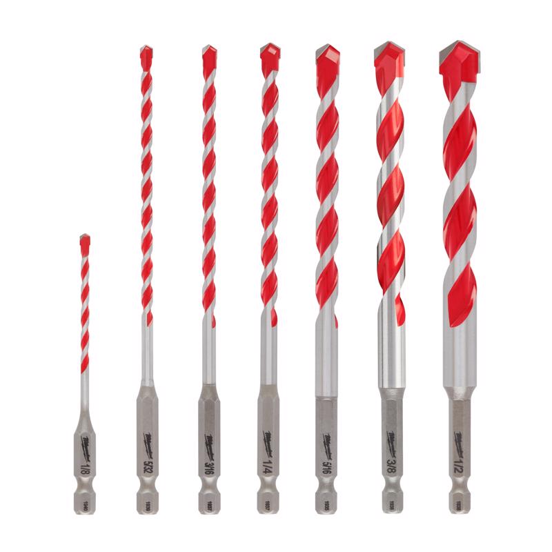 SHCKWV HMR BIT SET 7PC