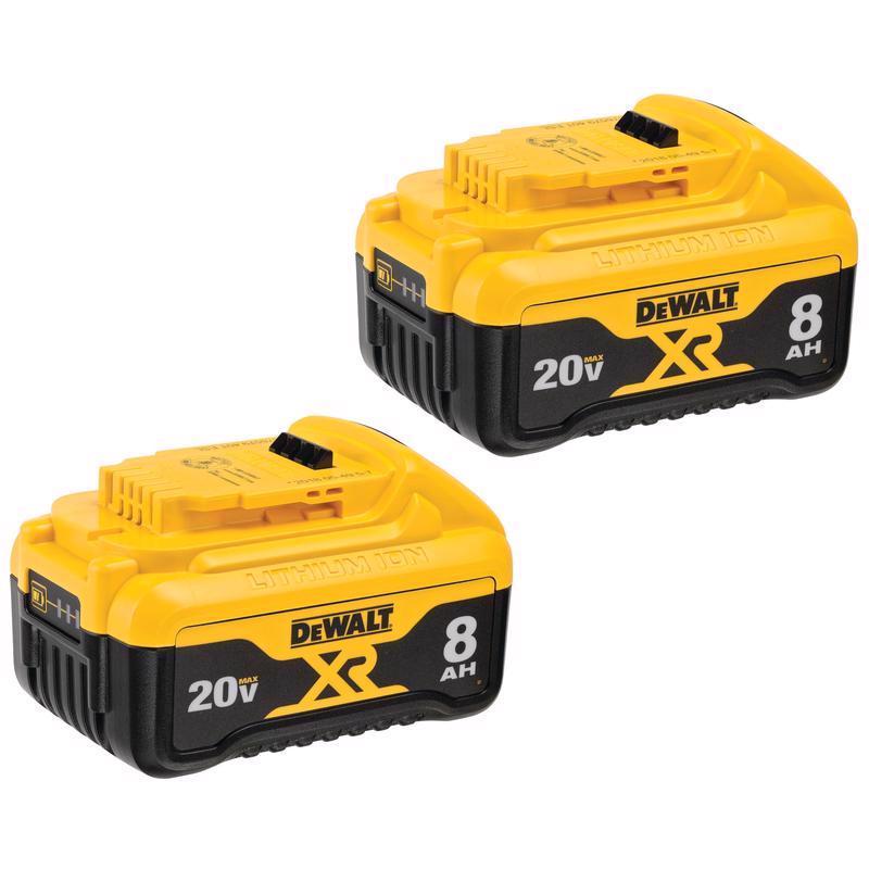 20V MAX XR BATT 8AH 2PK