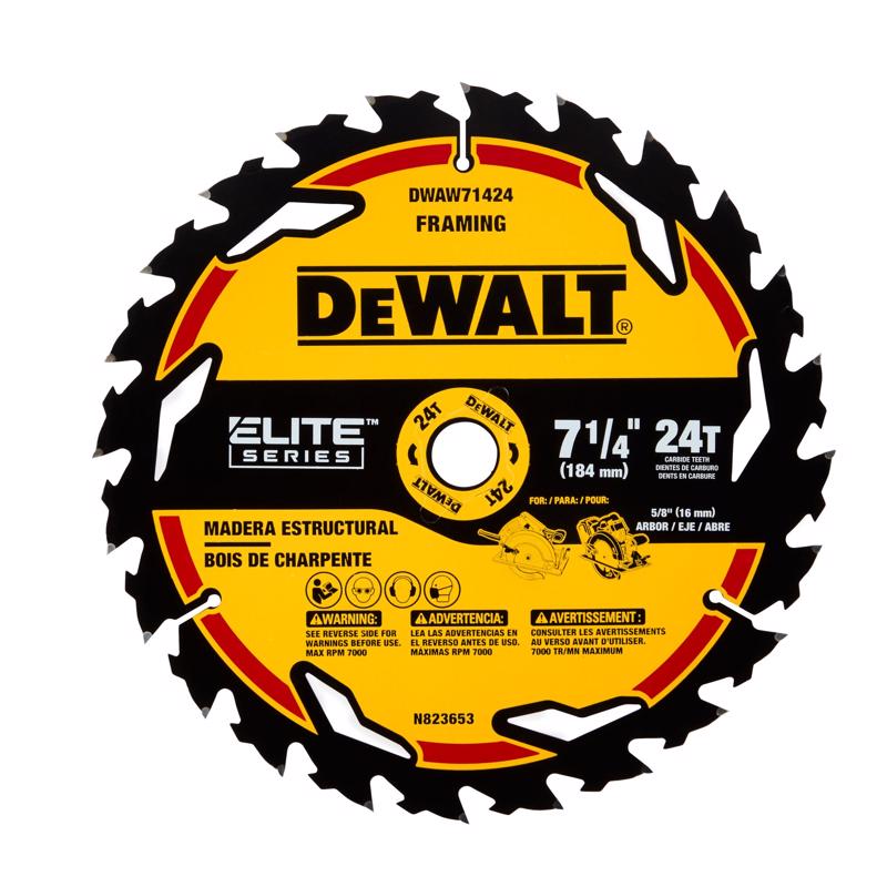 SAW BLADE 7-1/4" 24T