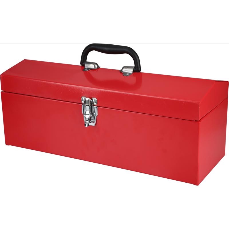 TOOL BOX STEEL RED 19"L