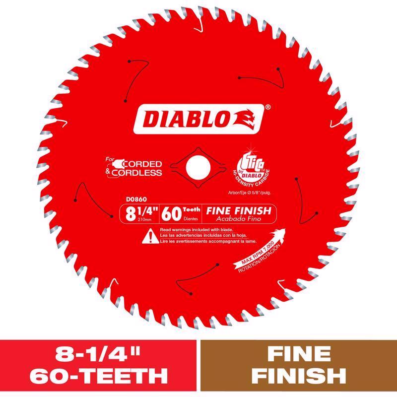 SAW BLADE 60T 8-1/4" 1PC