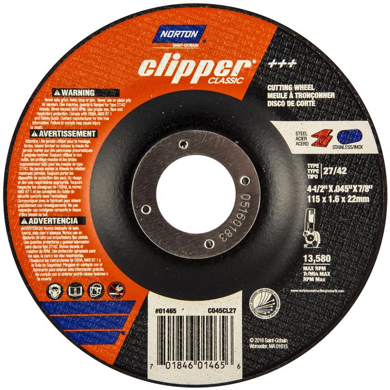 CUT-OFF WHEEL4-1/2"X7/8"
