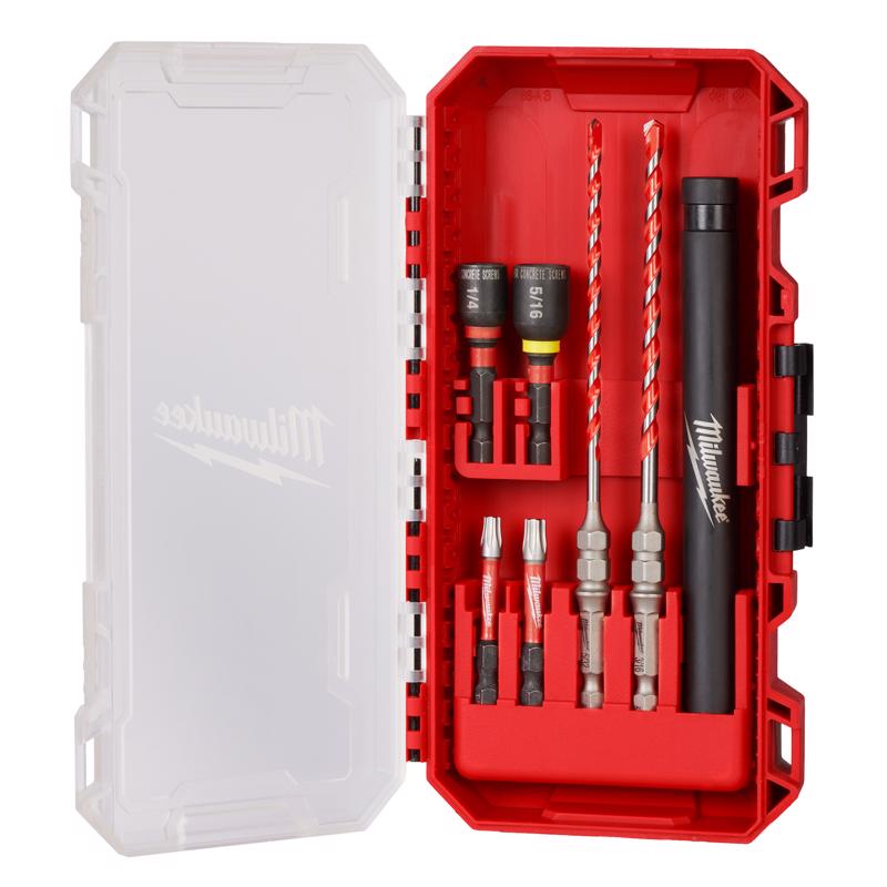 HAMMER DRILL BIT SET 7PC