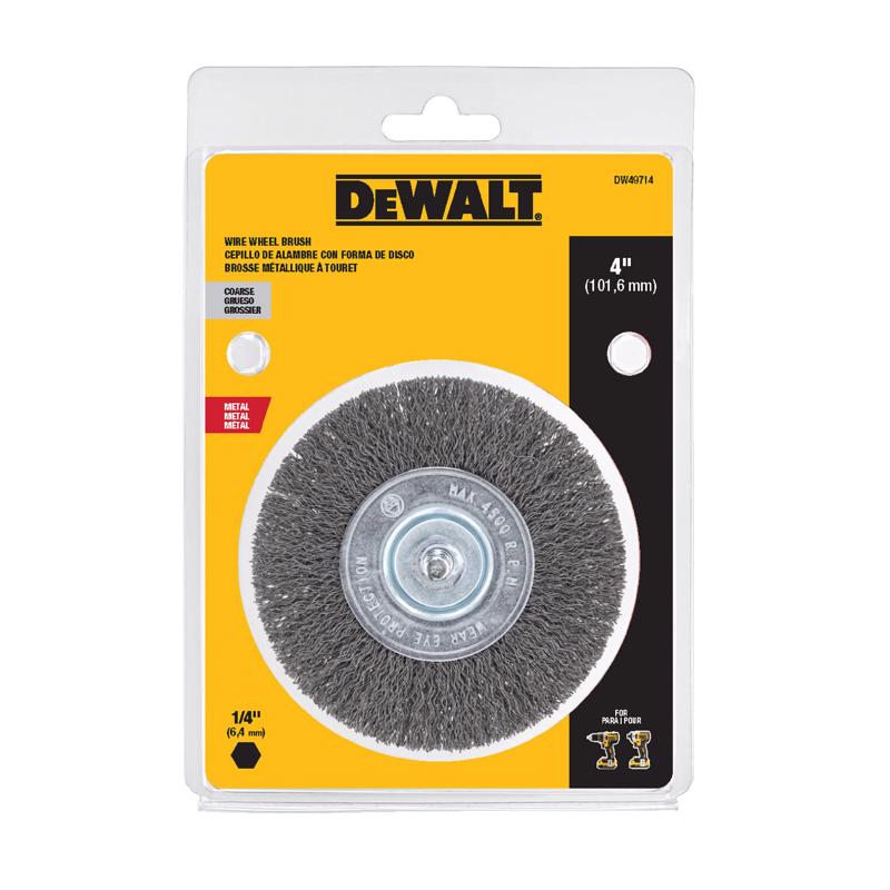 DW WIRE WHEEL COARSE 4"