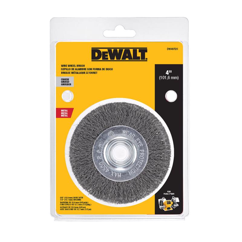 DW WIRE WHEEL COARSE 4"