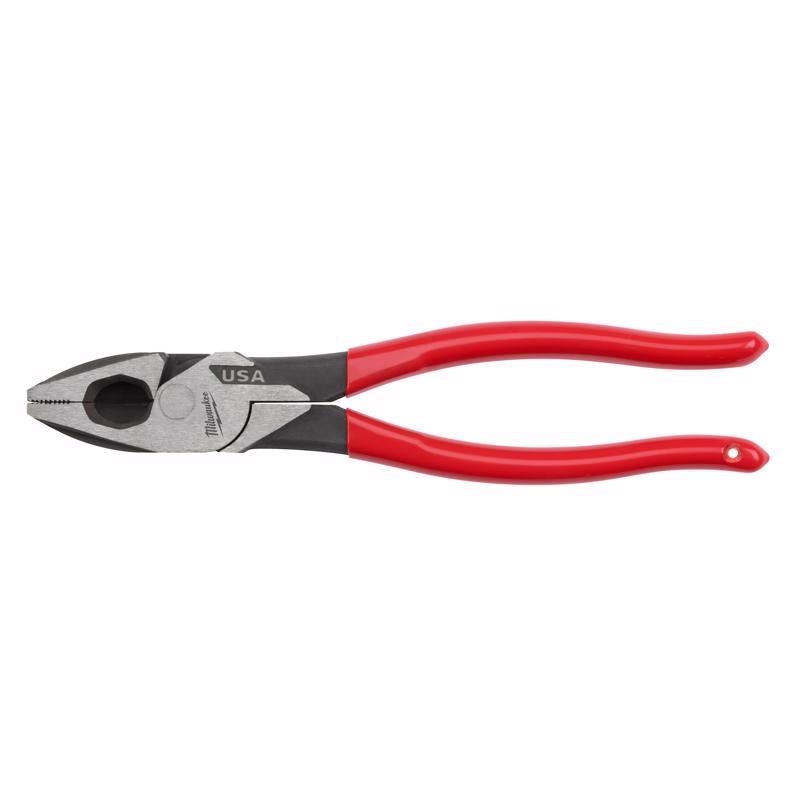 LINMEN PLIERS RED 9.22"