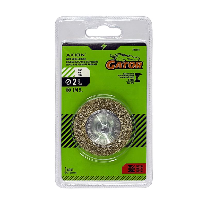 WIRE WHEEL BRSH FINE 2"