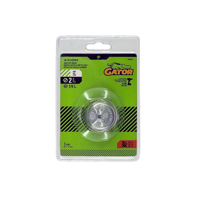 WIRE CUP BRUSH CRIMPD 2"