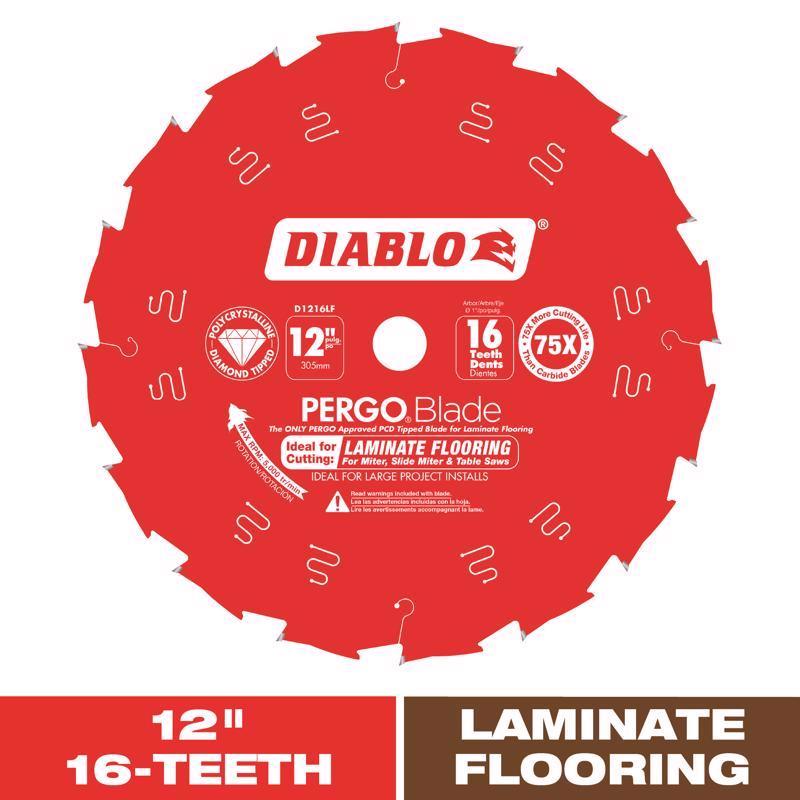 CIRCLR SAW BLADE PCD 12"