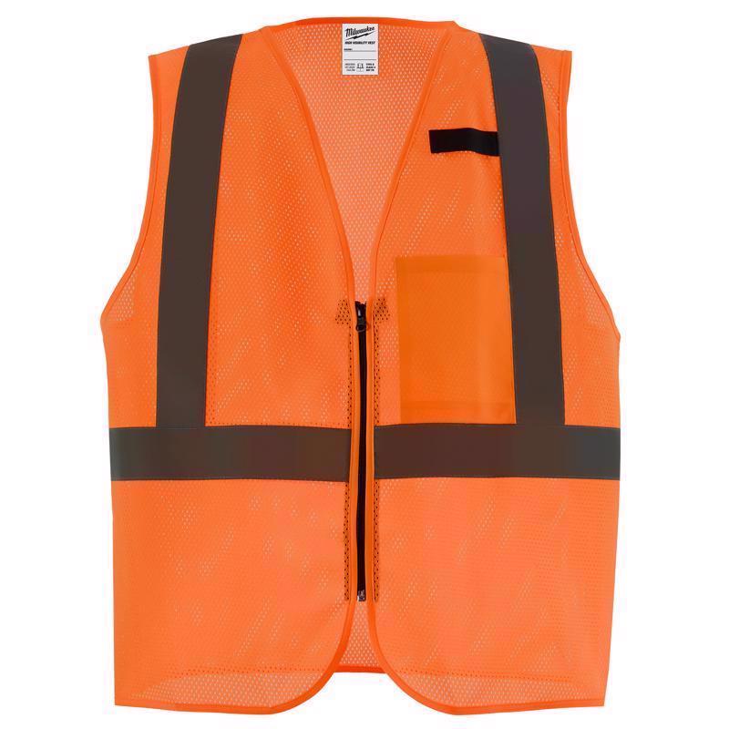 SAFETY VEST ORG XXL/XXXL