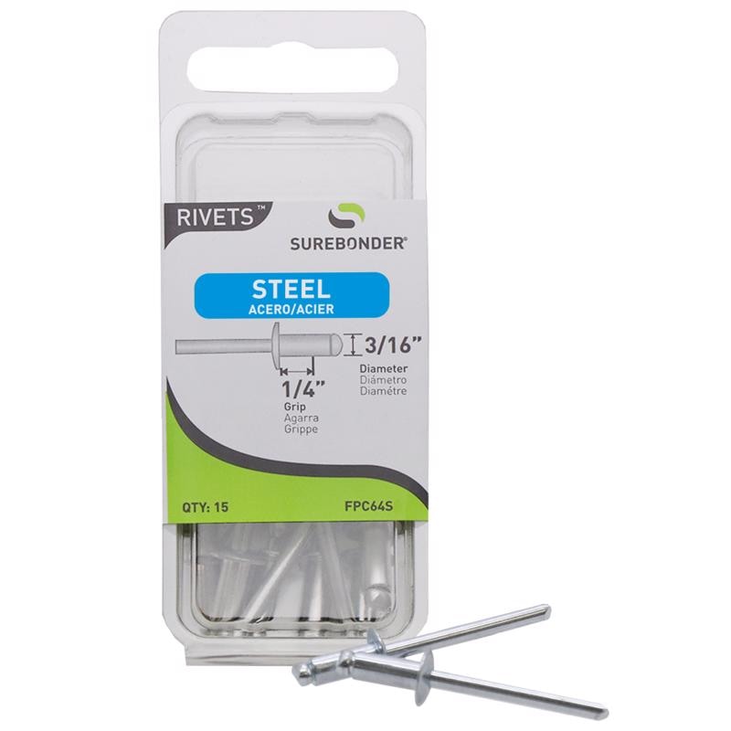 RVTS STL BLIND 3/16X1/4"