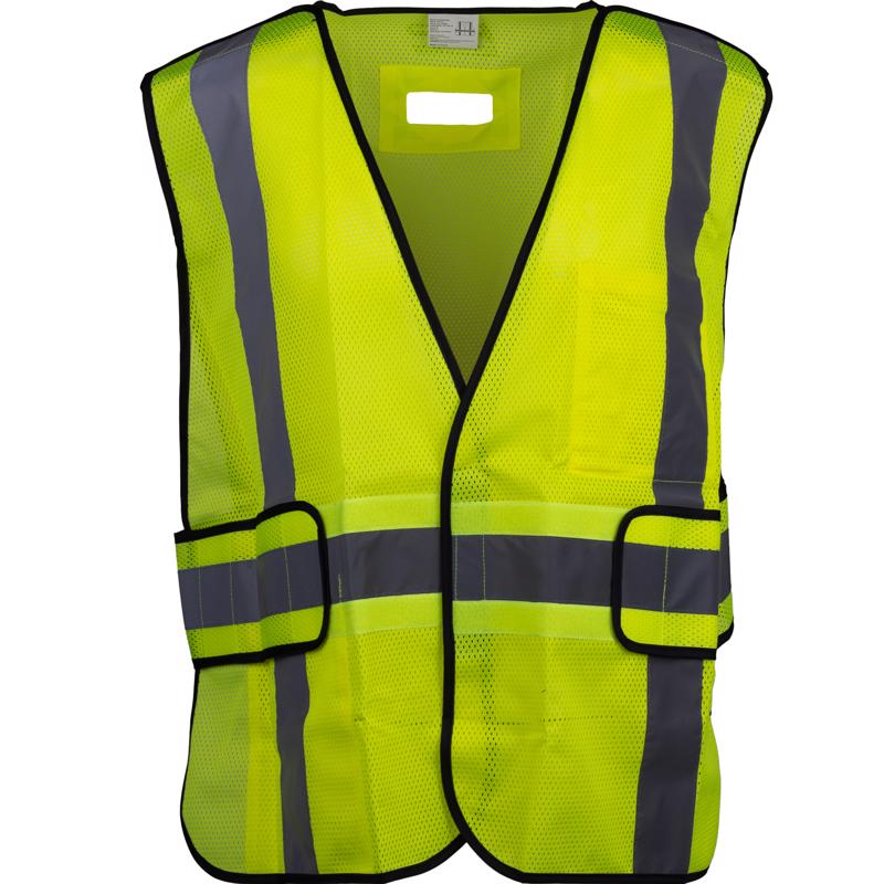 SFTY VST PLYSTR YLW L/XL