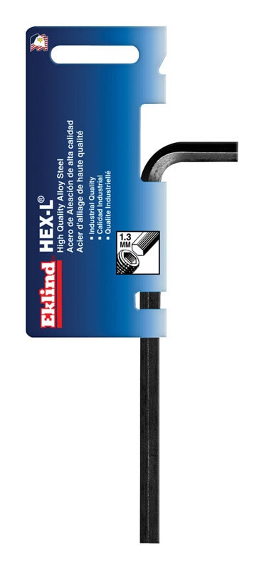 HEX KEY L 1.30MM LNG ARM