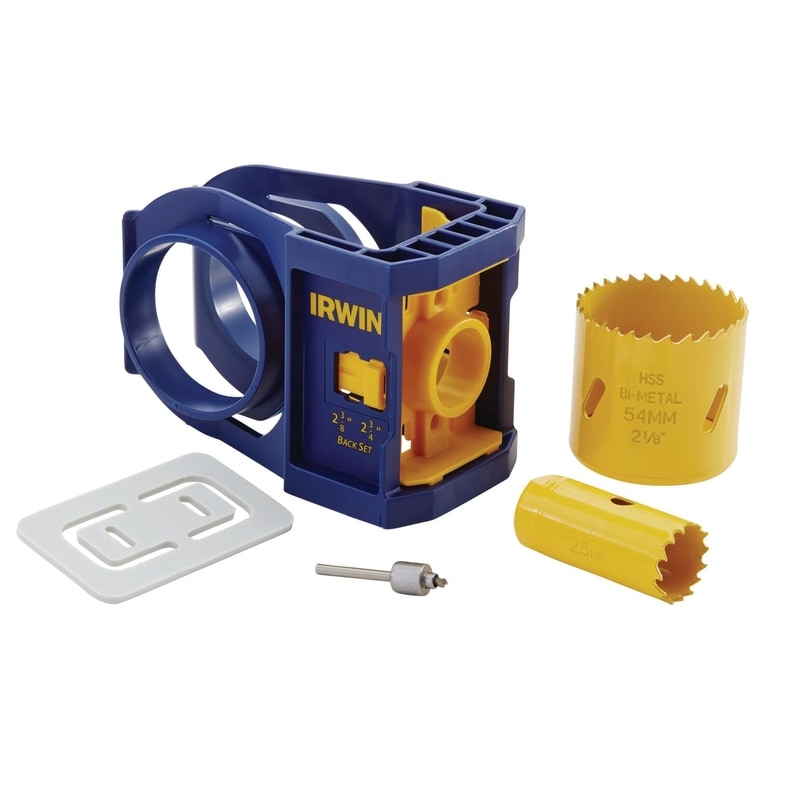 DOOR LOCK INSTALL METAL