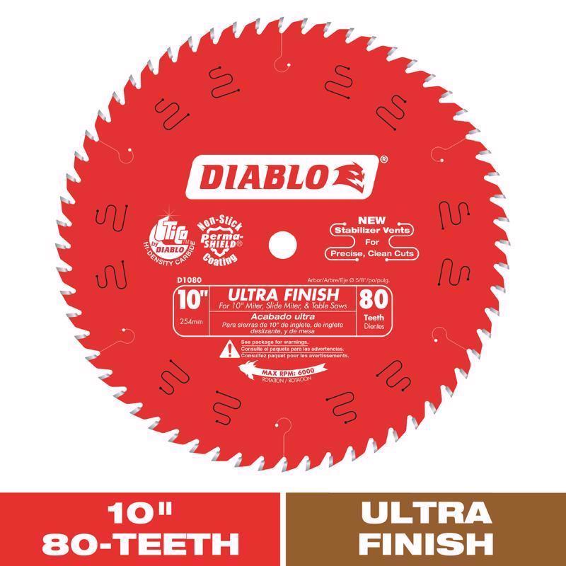 DIAB SAW BLD 10"X80T