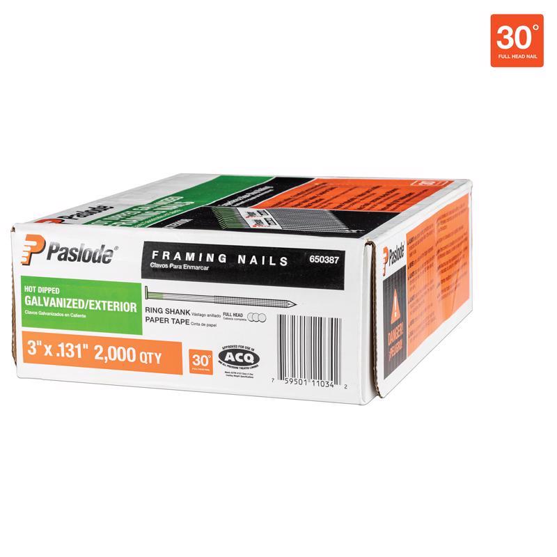 FRAME NAIL 3" RS GALV