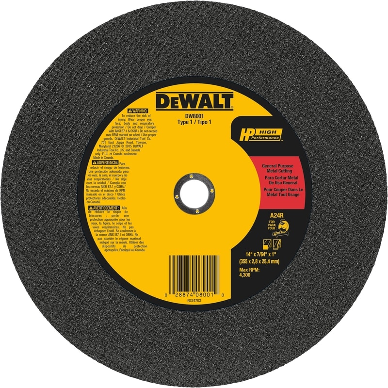 CHOP SAW WHEEL 14" ALMNM